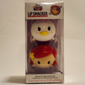 DISNEY TSUM TSUM LIP SMACKER Daisy Duck Ariel The Little Mermaid BNIP
